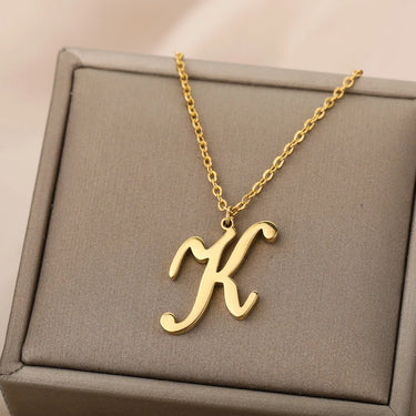 Initial Letter Necklace