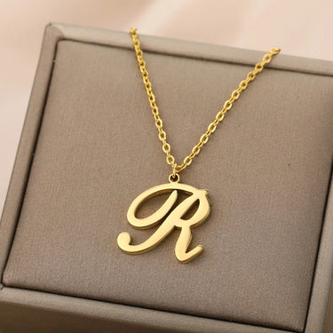 Initial Letter Necklace