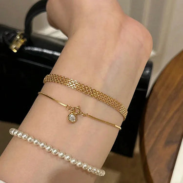 Woven Mesh Bracelet