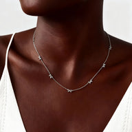 Ribbon Bow Necklace