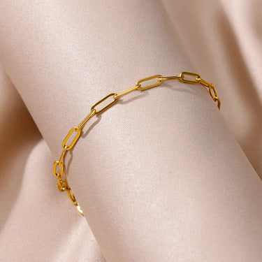 Thin Gold Anklet